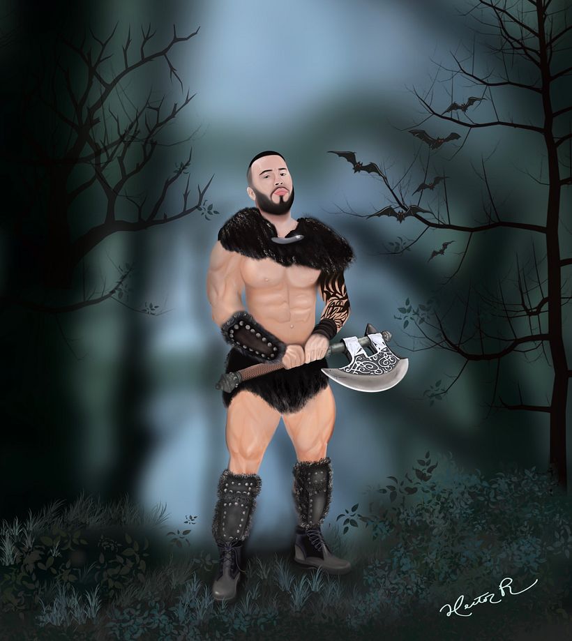 My project for course: Digital Character Painting with Procreate 2