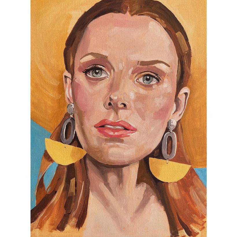 My project for course: Portrait Painting with Oil: Explore Light and Shade 1
