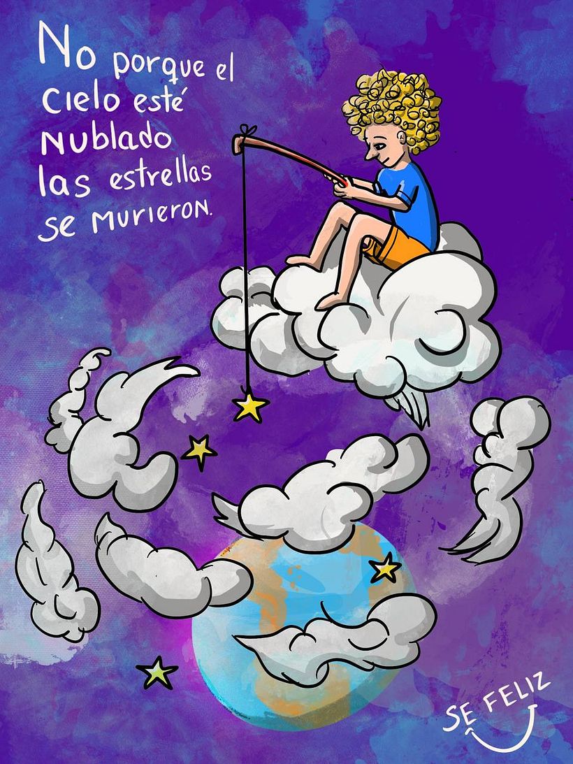 "Historias dibujadas": Es un proyecto que cuenta historias cotidianas o de la historia de la universal en un dibujo u animación. 3