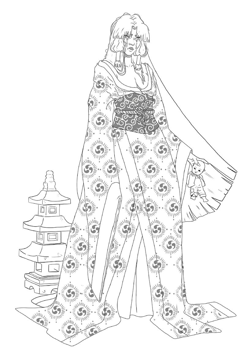 Proyecto yokai : Ubume 3