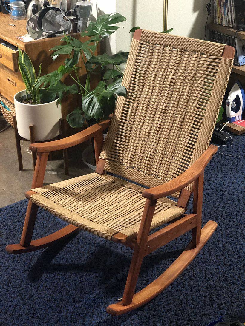 Danish Cord Chair Weaving Patterns My Project For Course