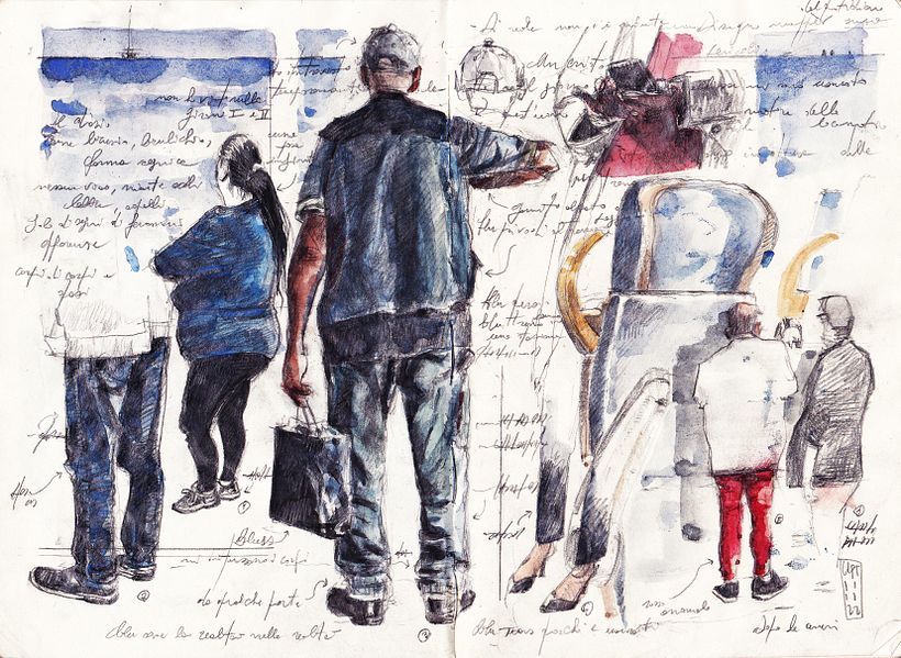 disegnare il tempo del viaggio in viaggio 4