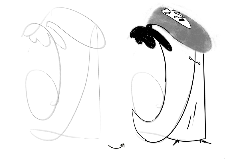 My project for course: Character Exploration for Expressive Illustration 3