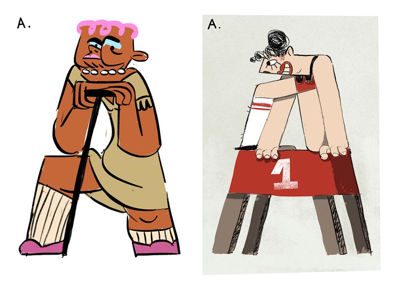 My project for course: Character Exploration for Expressive Illustration 8