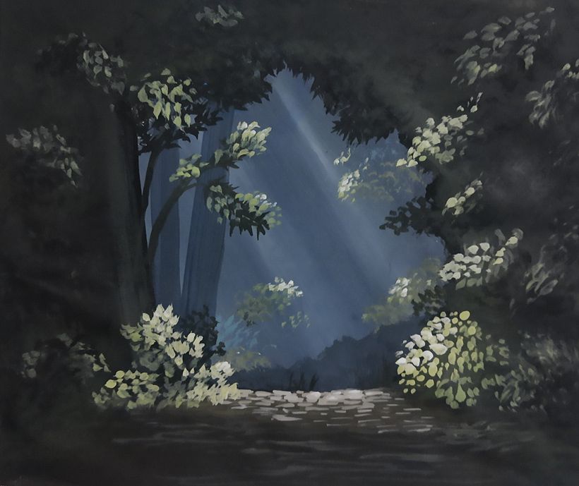 Mi proyecto del curso: Pintura de paisajes atmosféricos con gouache 9