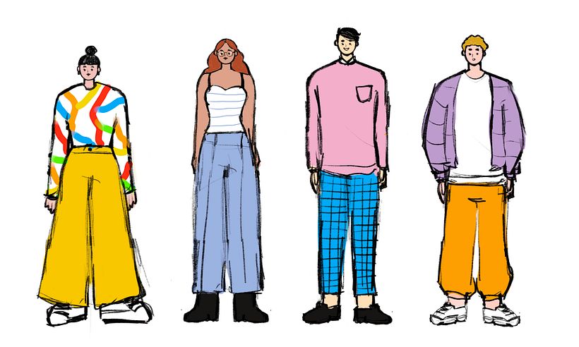 My project for course: Drawing Appealing Characters with Personality 3
