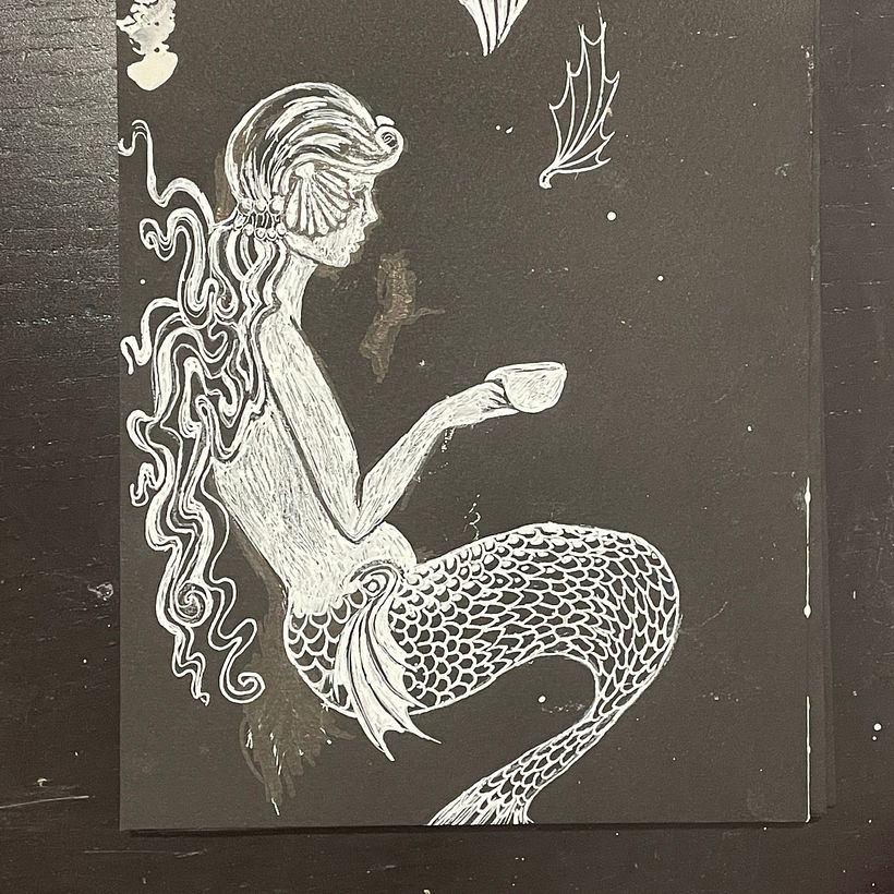 The initial sketch