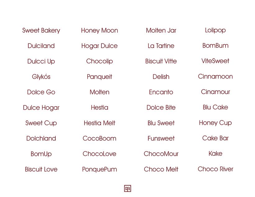 Mi proyecto del curso: Naming: el arte de la creación de nombres para pasteleria coffee 3