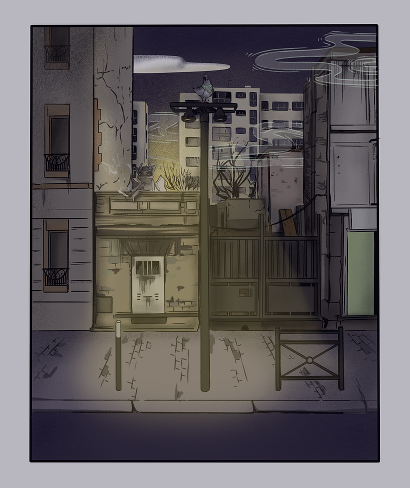 Mi proyecto del curso: Ilustración urbana con Procreate 2