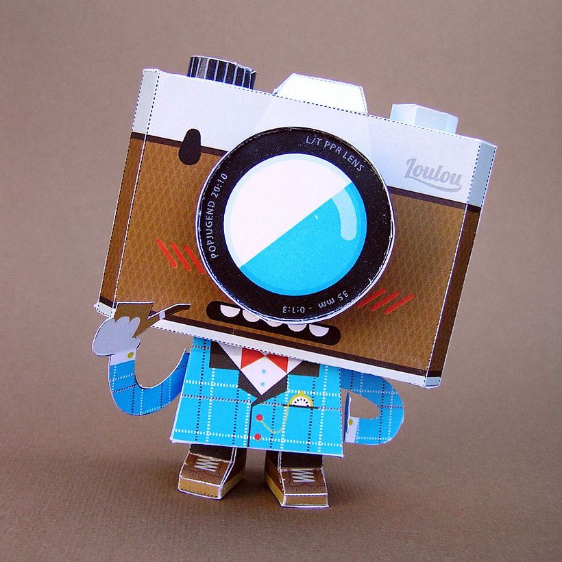 Dr. Iso - camera paptertoy