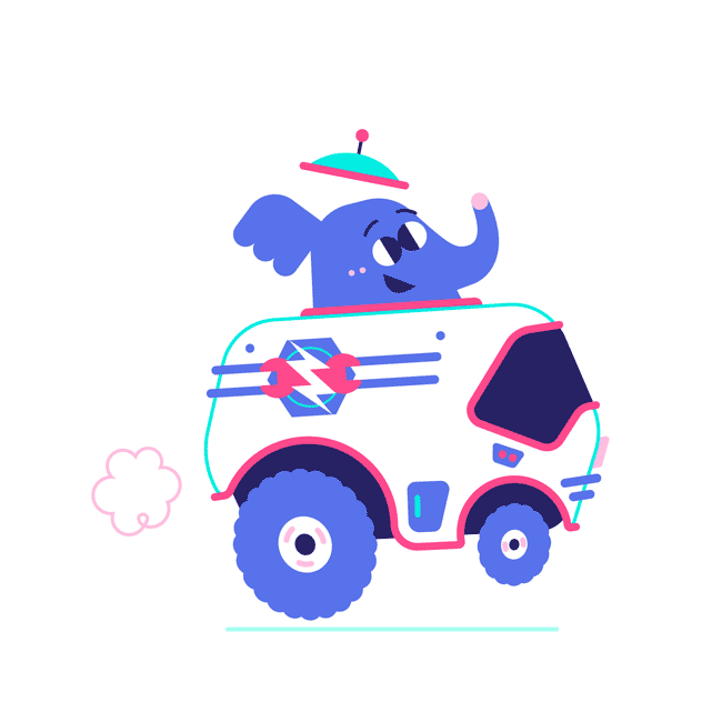 gif animation end titles Chico Bonbon - Netflix