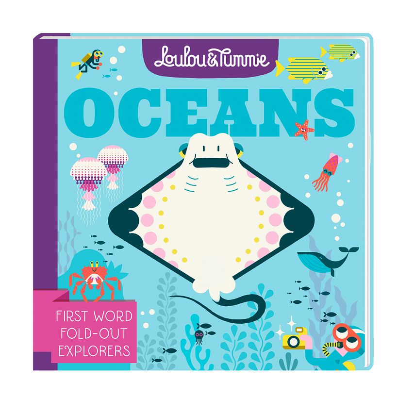 Fold our book cover - Oceans