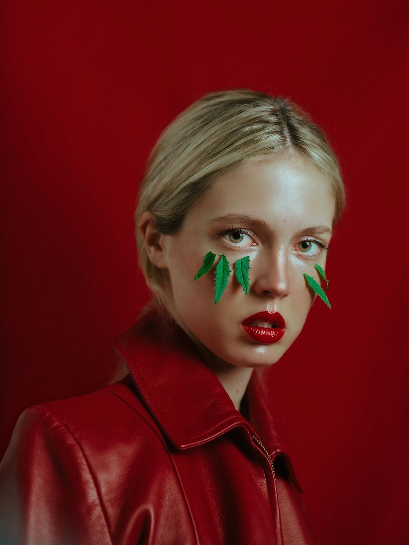 Selfportraits with props.  3