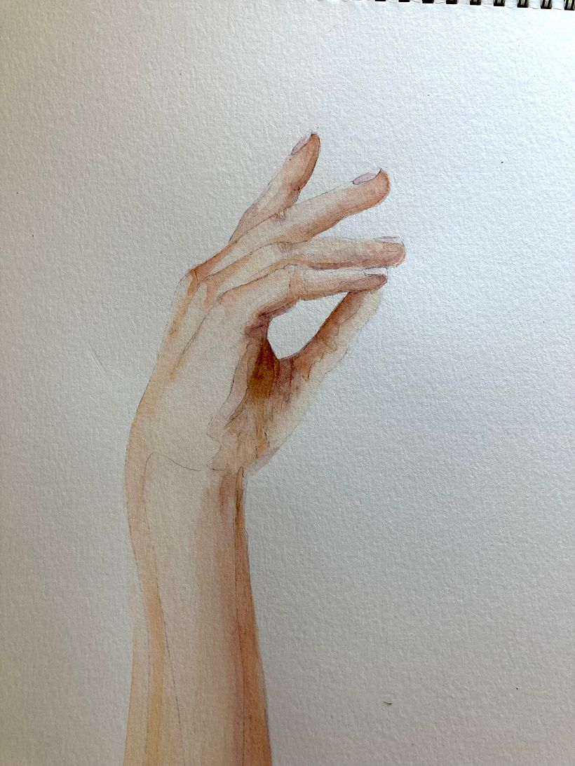 My project for course: Illustration of Hands with Expressive Watercolors 3