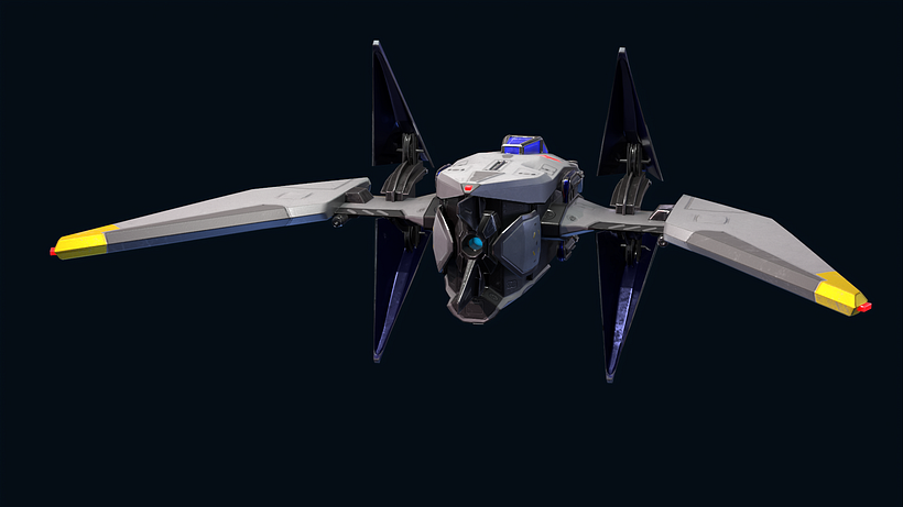 Mi proyecto del curso: Diseño y modelado de una nave sci-fi en 3D 4