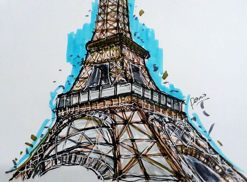 TORRE EIFFEL - PARIS COLOR