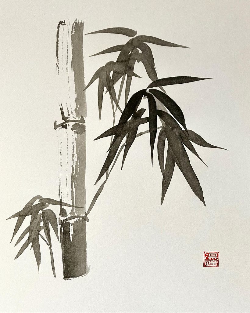 Linda Konone.My project for course: Introduction to Sumi-e Painting 1