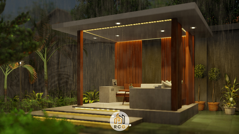 a project where I used the tricks from this course - rainning