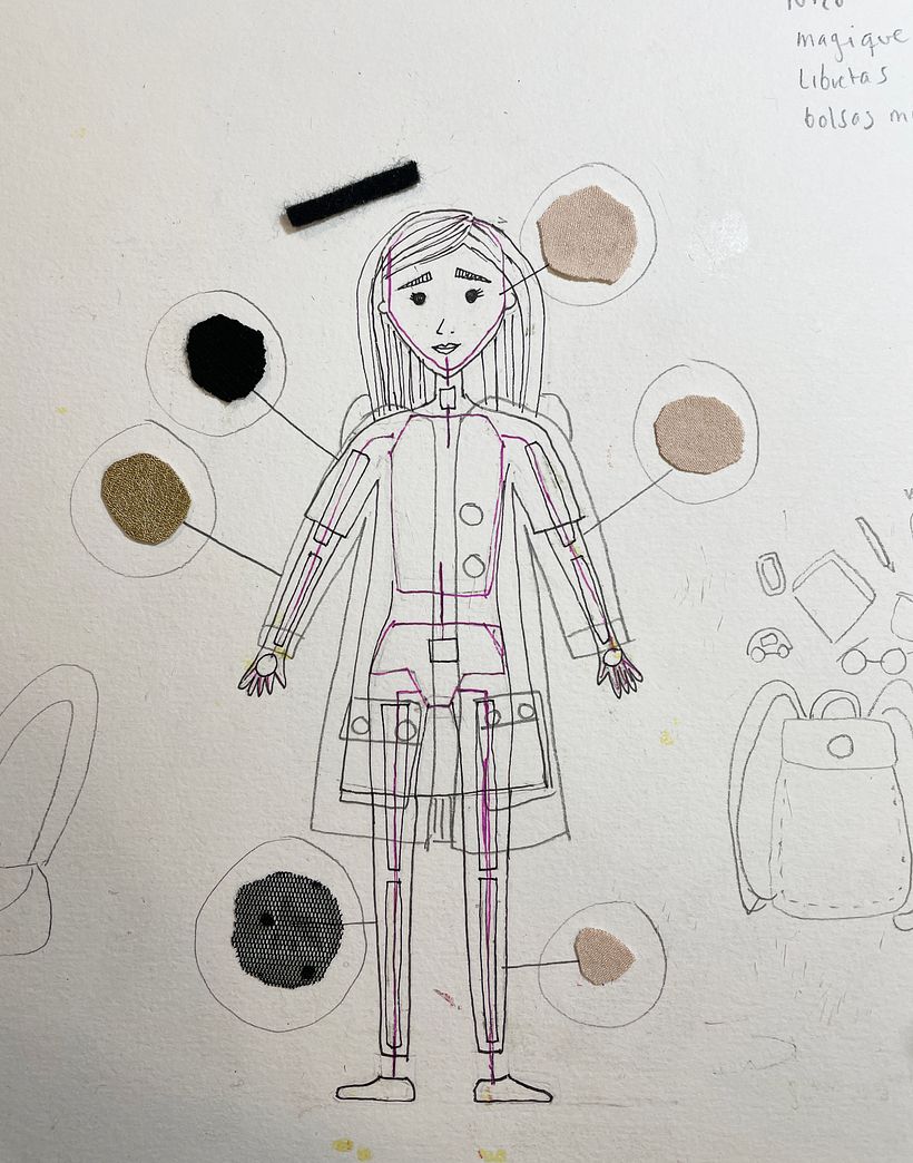 Charcter design and armature 