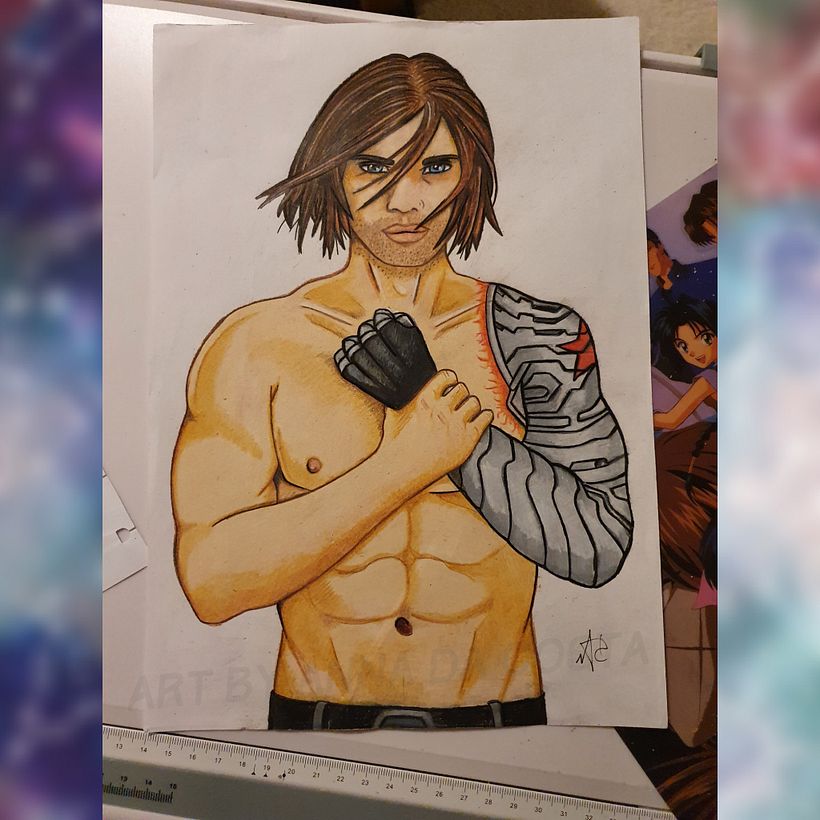 Adding the original Winter Soldier arm first
