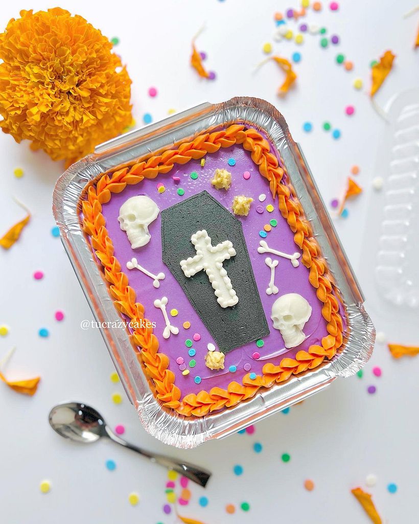 Pasteles Dia de muertos y Halloween  4