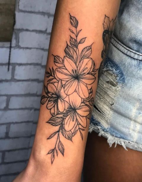 Floral feito na minha sobrinha :)