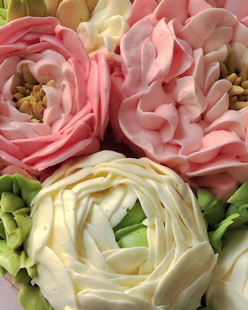 Pasteles de Flores 5