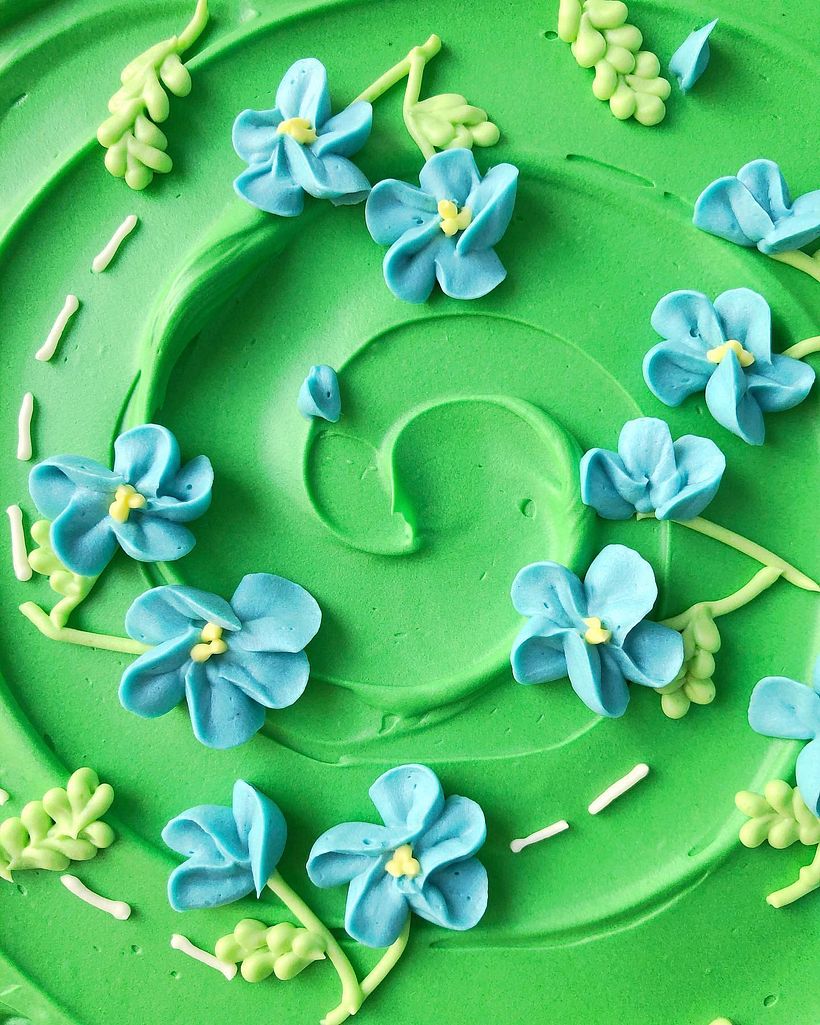 Pasteles de Flores 7