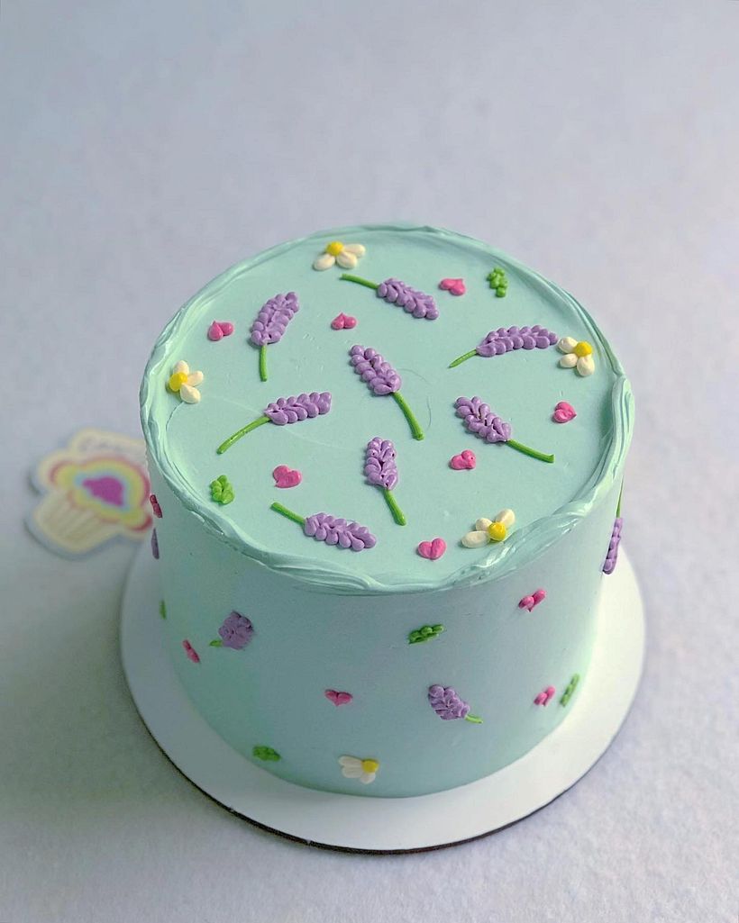 Pasteles de Flores 8