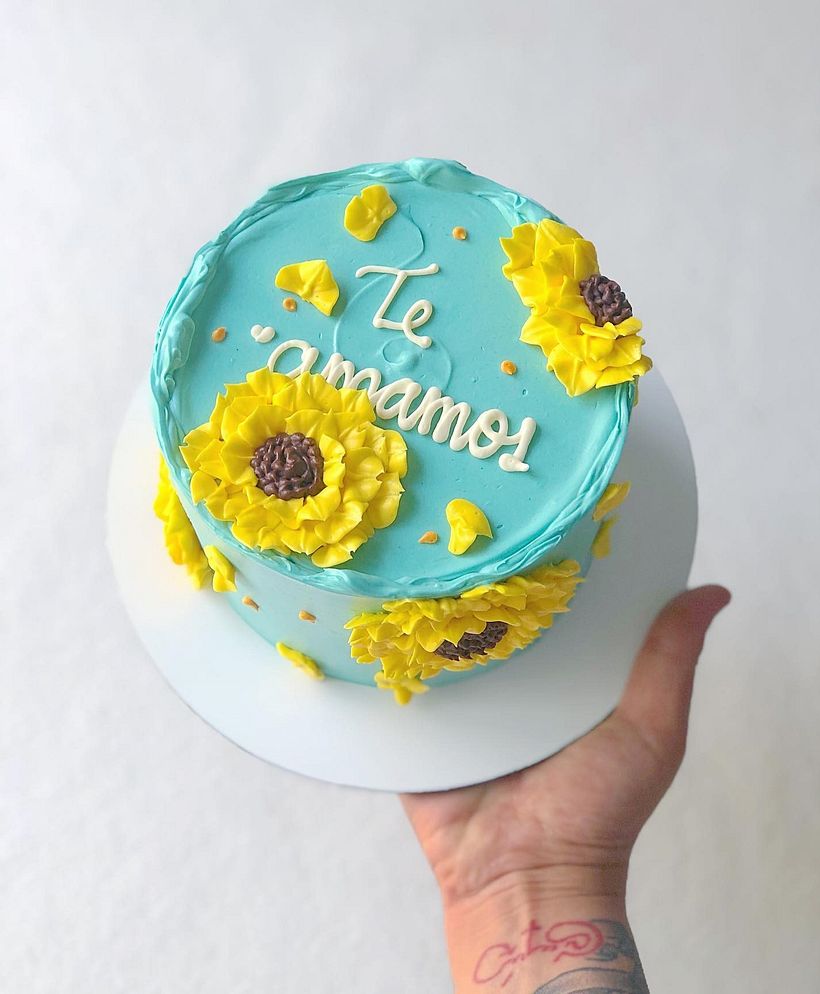 Pasteles de Flores 10