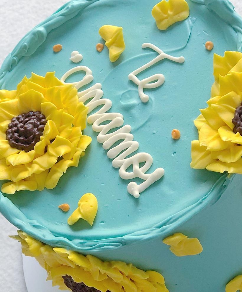 Pasteles de Flores 11