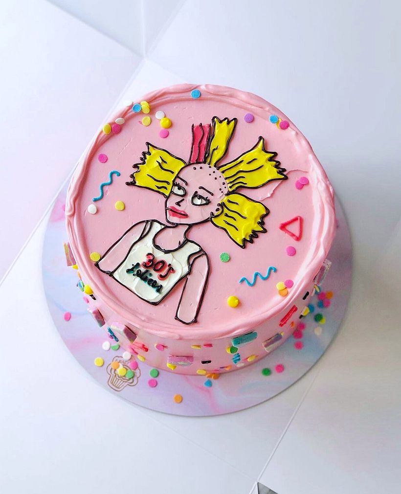 Pasteles de personajes 2