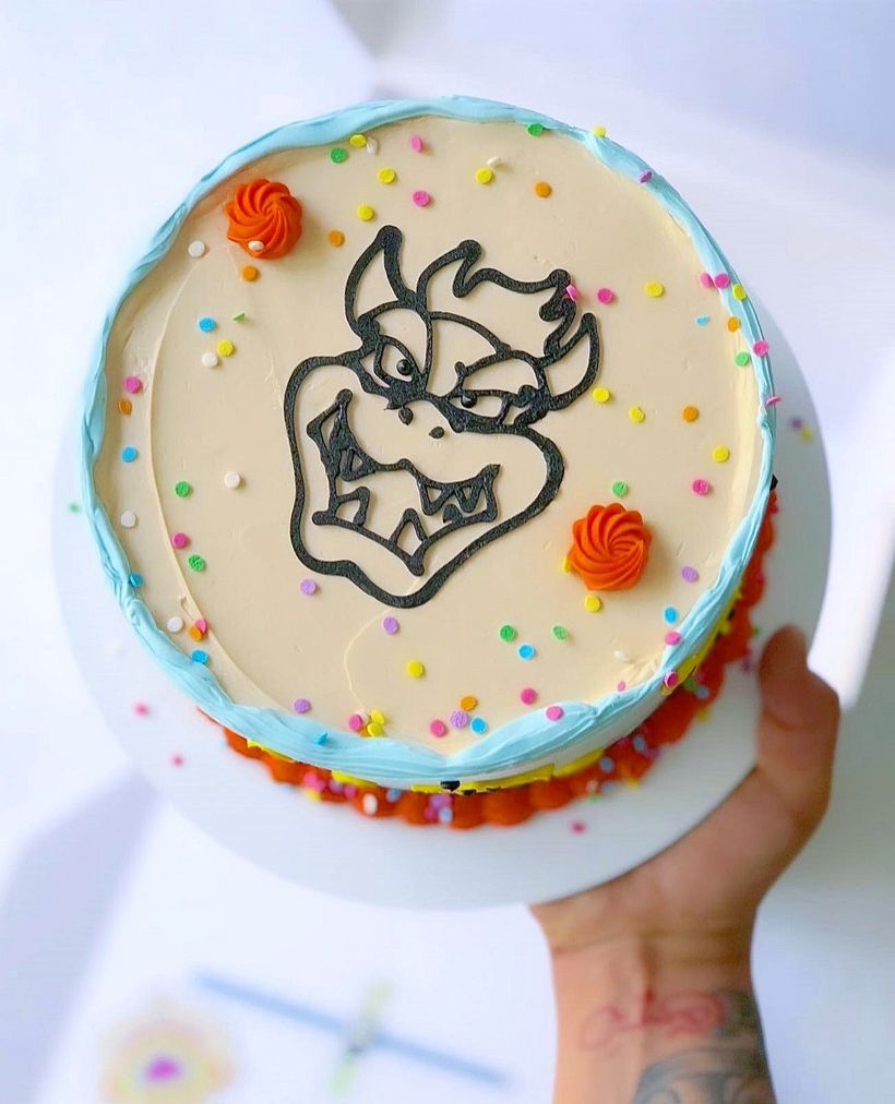 Pasteles de personajes 6