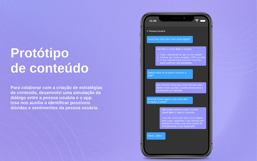 Meu projeto do curso: Introdução ao UX Writing - Débora 8