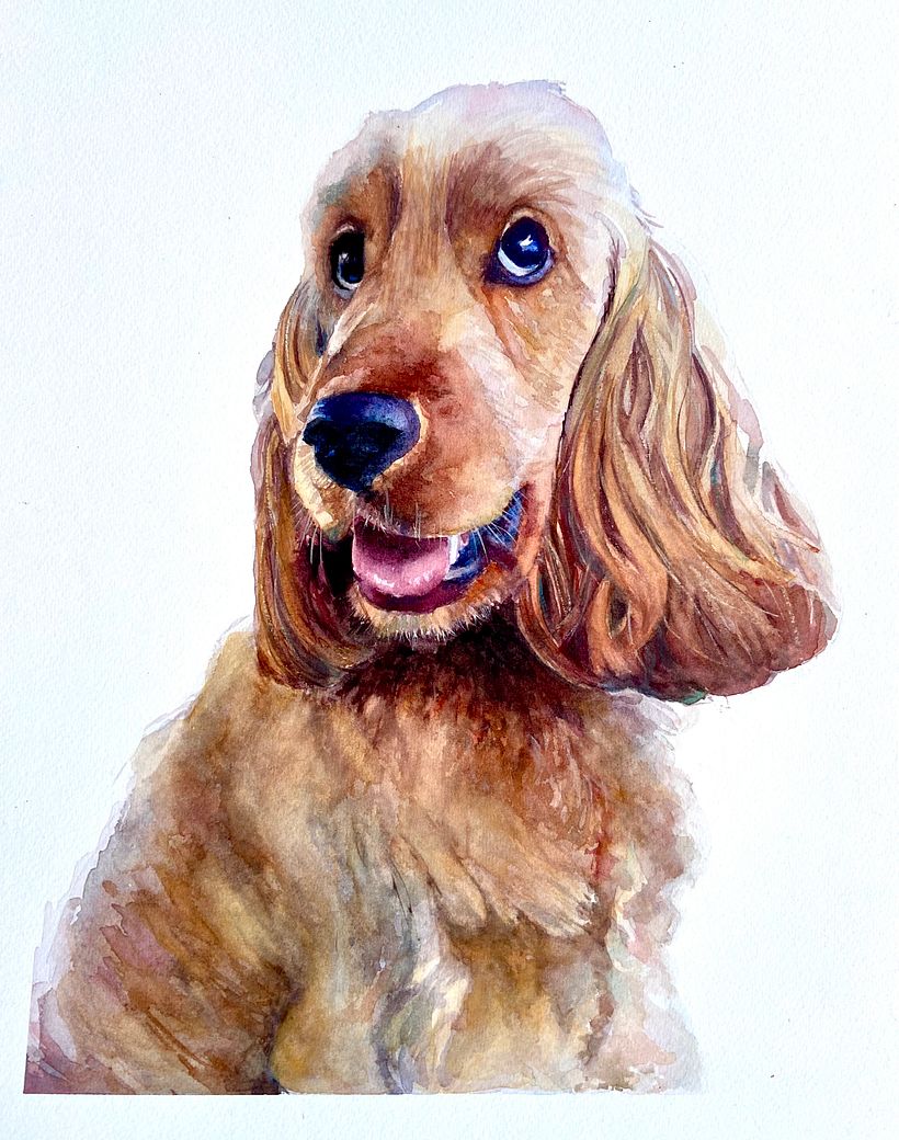 Golden tones added to the underlying layers. Some of the harsher edges scrubbed and softened. 