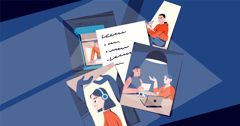 Hear how 8 successful creatives turned their hobbies into careers.