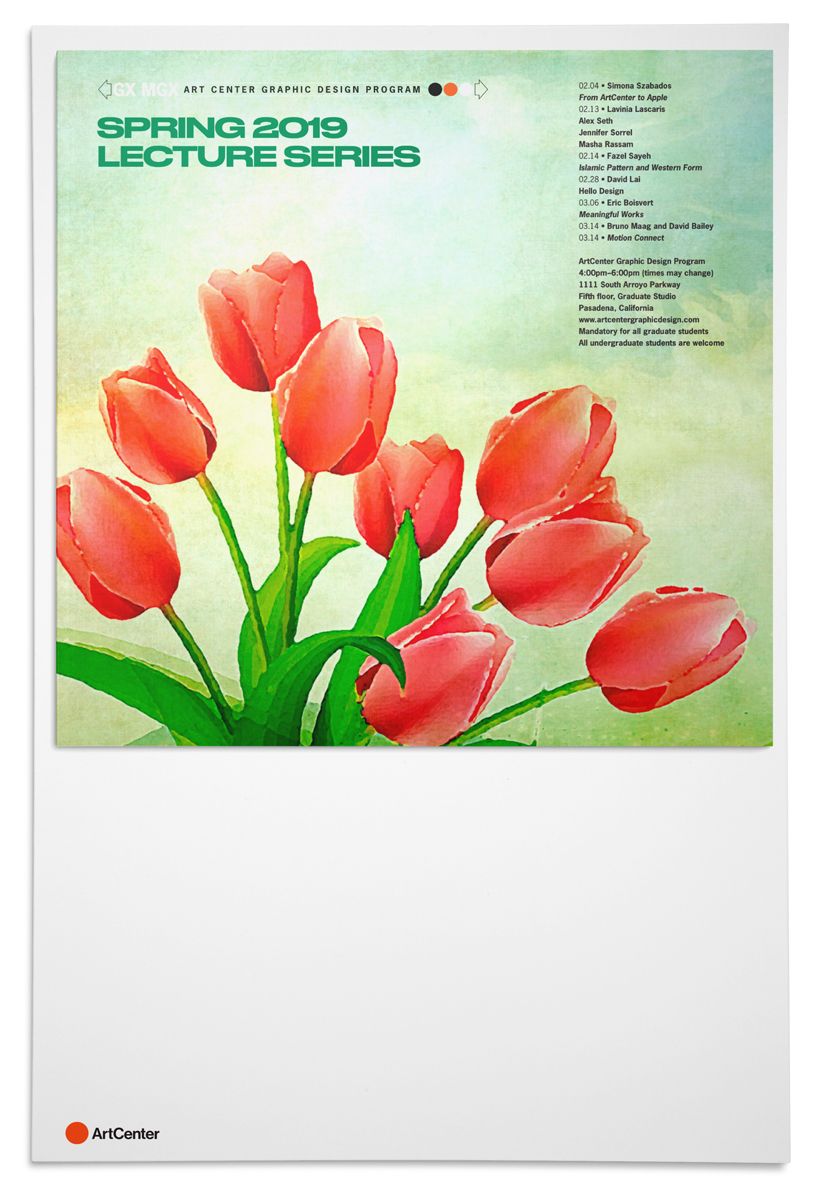 ArtCenter Visiting Artist Series SP19