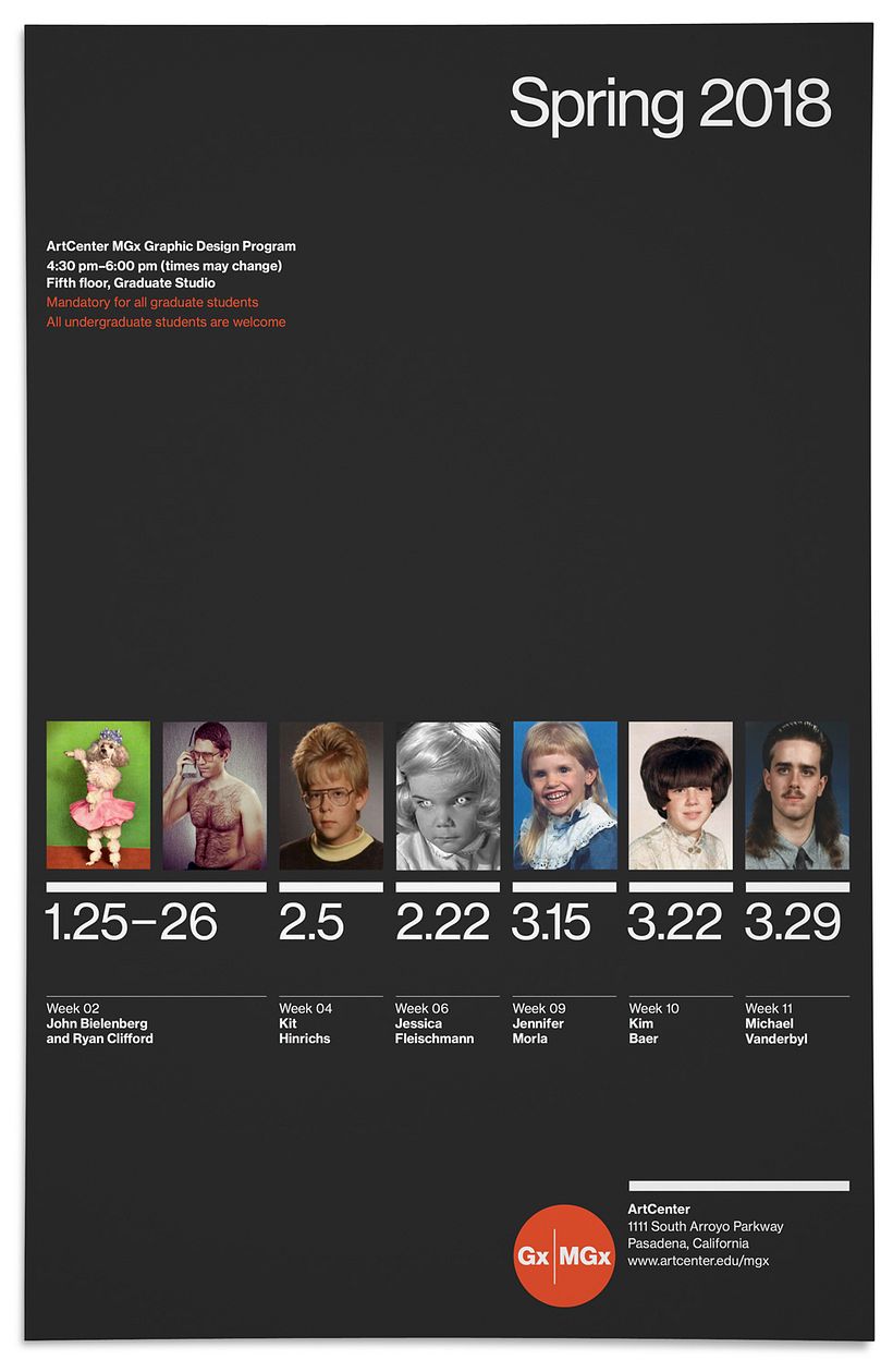 ArtCenter Visiting Artist Series SP18