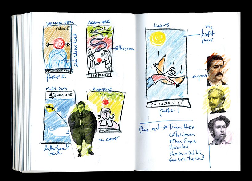 sketched for the 2006 Sundance Film Festival