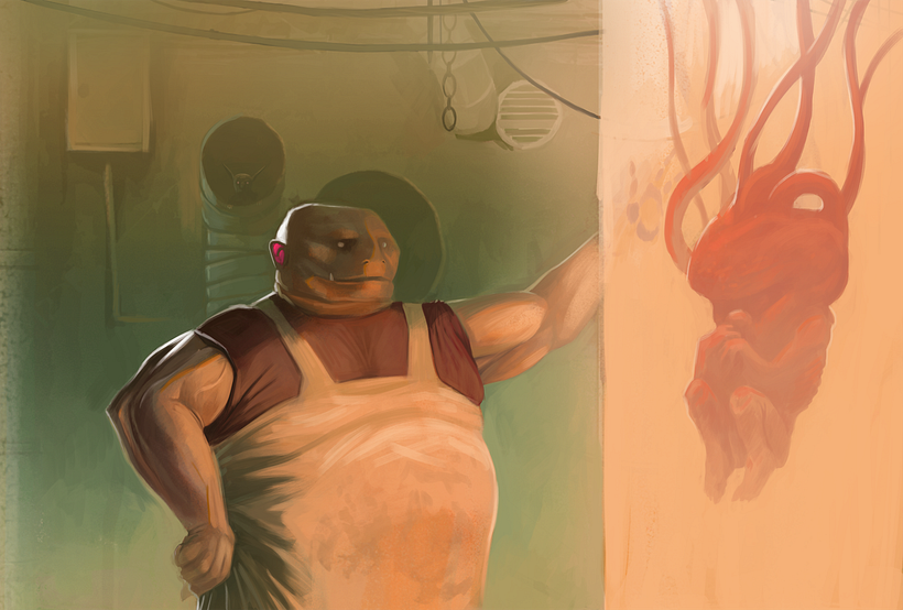 Meu projeto do curso: Concept art para design de personagens e worldbuilding 2