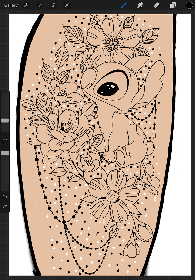 My project for course: Digital Design and Illustration of Tattoos with Procreate 3