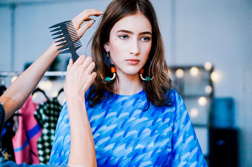 Maison Lilli Jahilo The Art Collection lookbook by Hmmm Creative Studio making of