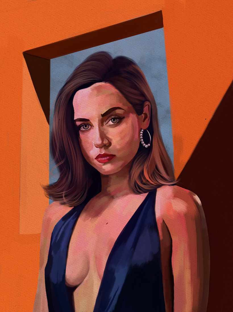 Ana de Armas by Rod