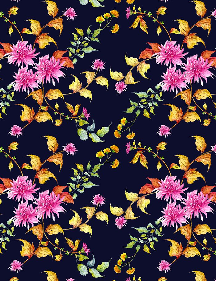 Repetición en fondo azul