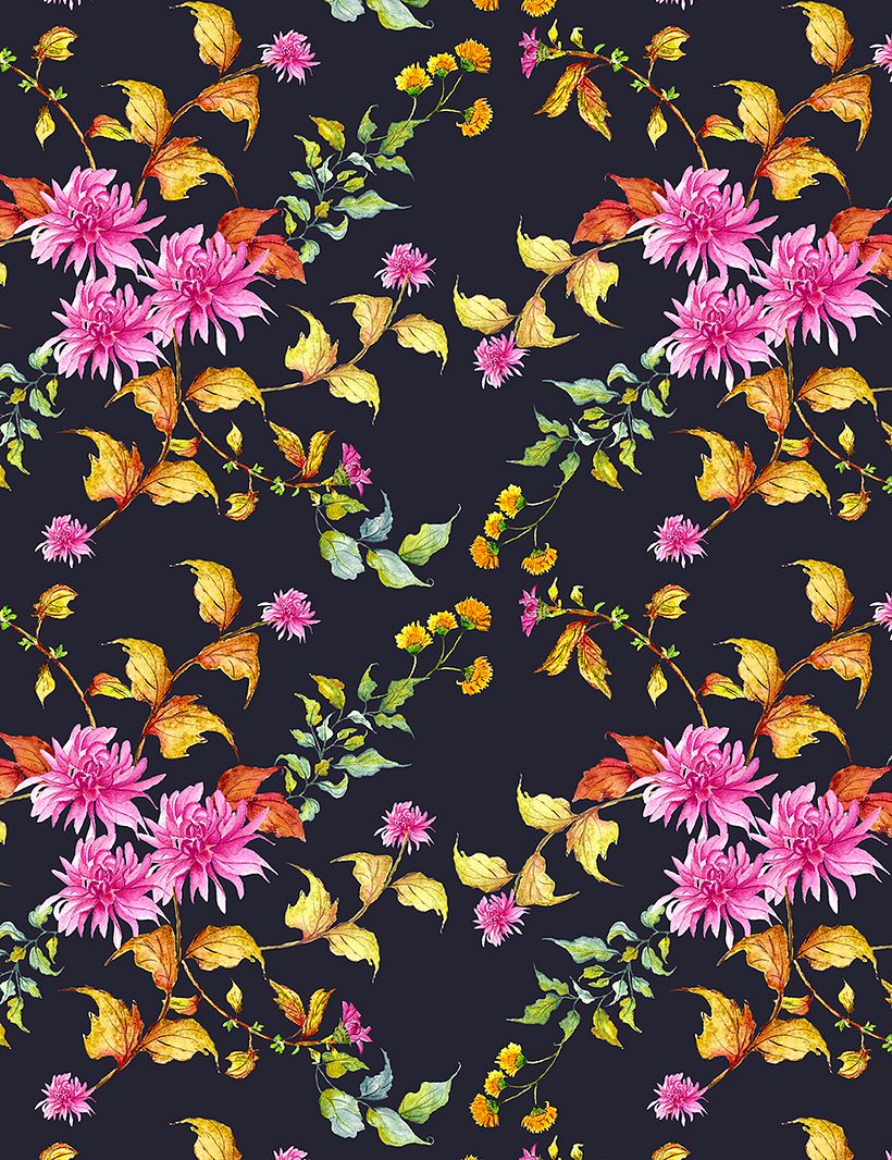 Repetición en fondo gris/violeta