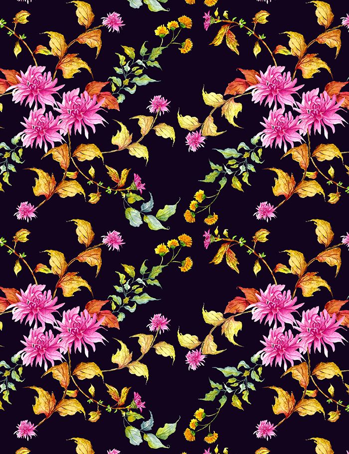 Repetición en fondo violeta