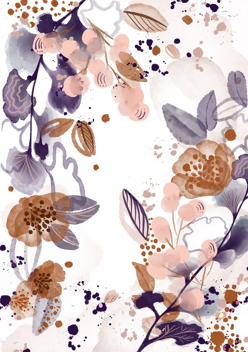 My project for course: Artistic Floral Watercolor: Connect with Nature 2