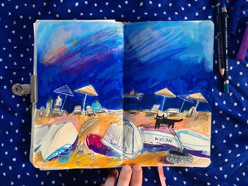 My sketchbook practice 1