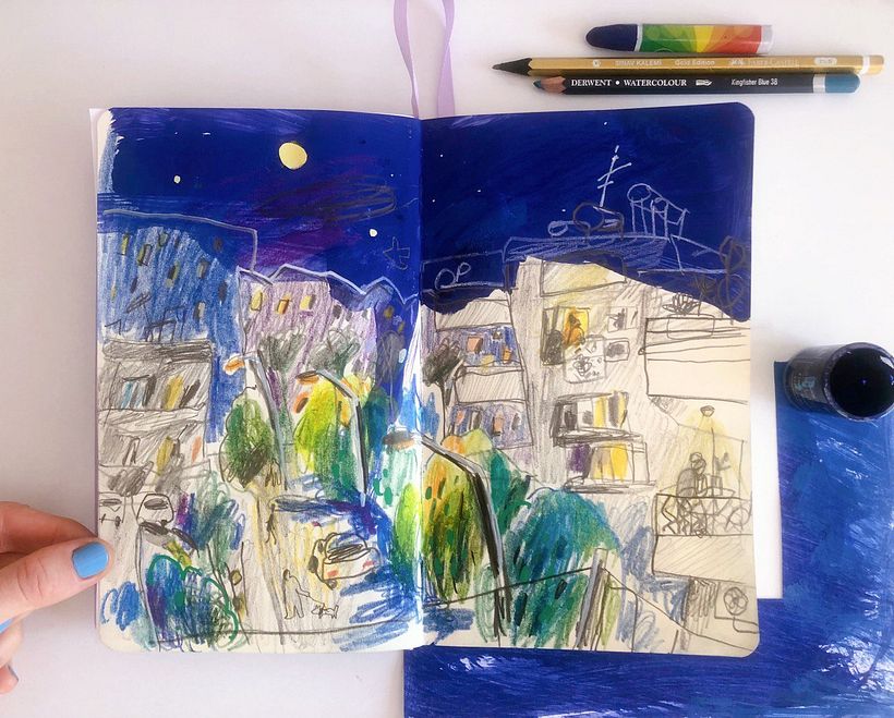 My sketchbook practice 9