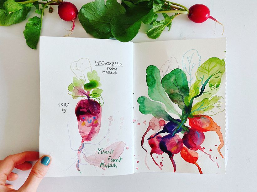 My sketchbook practice 11